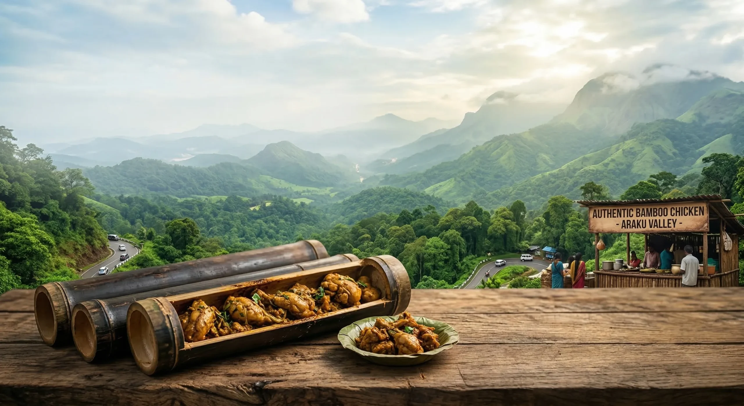 Bamboo Chicken Araku