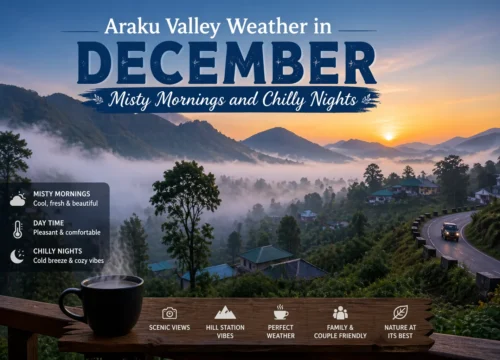 Araku Valley Weather in December: Misty Mornings and Chilly Nights