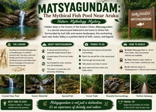 Matsyagundam: The Mythical Fish Pool Near Araku