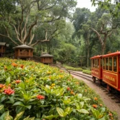 Padmapuram Botanical Garden: Tree Houses and Toy Trains