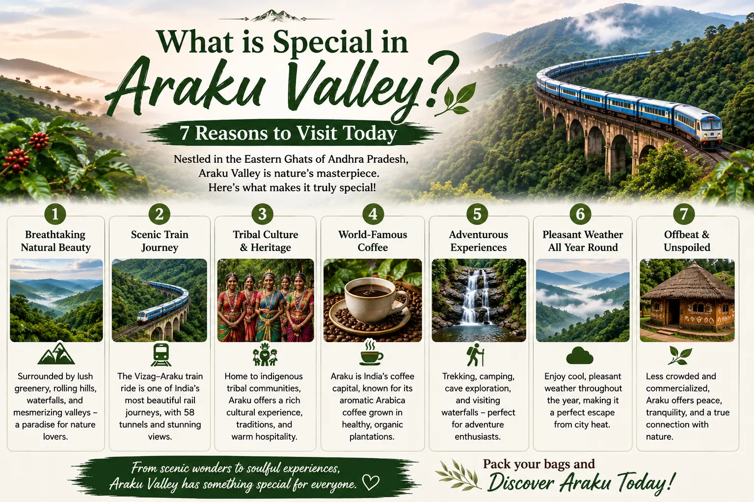 things to do in Araku Valley