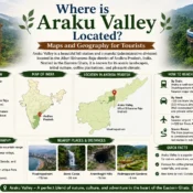 Yes, Borra Caves is located about 30 kilometers before reaching Araku town when traveling from Visakhapatnam. Stopping at the caverns during your inbound journey is highly recommended to maximize routing efficiency.
