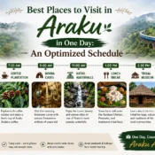 best places to visit in araku in one day