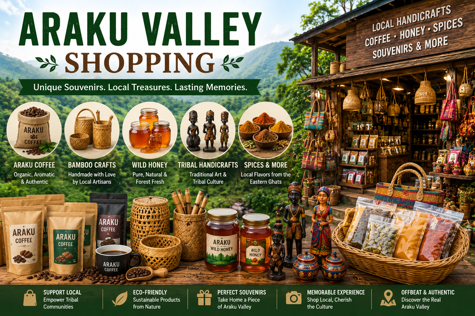 Araku Valley shopping